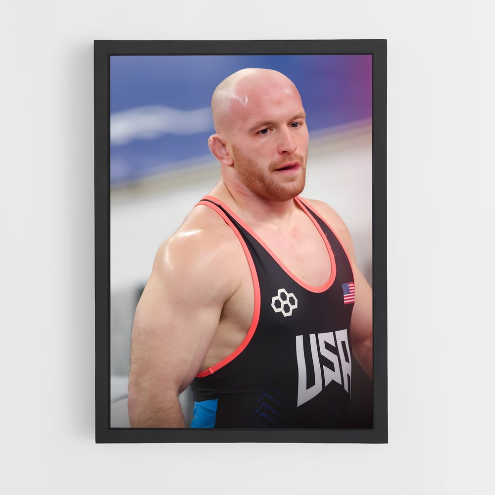 Poster Kyle snyder rasée – affiche Lutte (vue 2)
